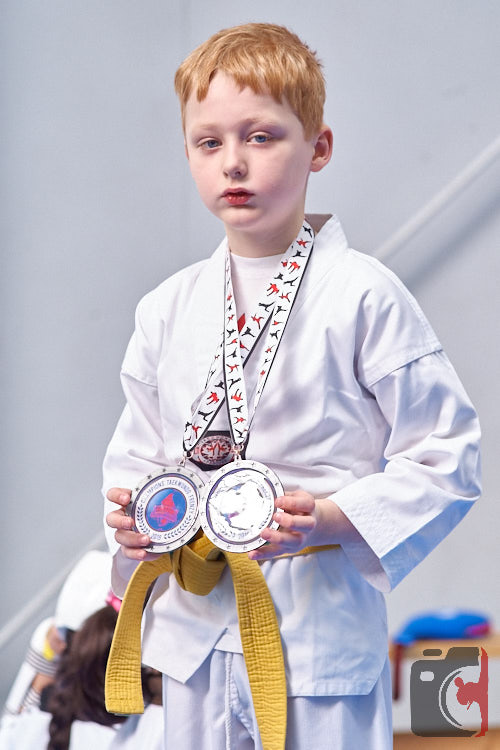 a taekwondo winner